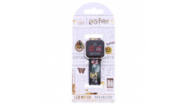 Accutime LED Horloge Harry Potter Zwart