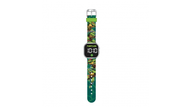 Accutime LED Horloge Ninja Turtle Groen