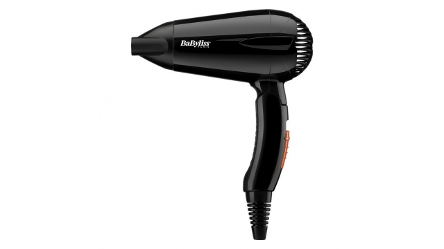 Babyliss 5344E Travel Dry Föhn 2000W Zwart