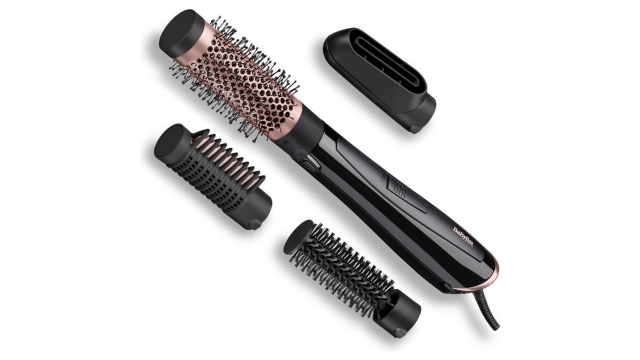 Babyliss AS126E Perfect Finish Föhnborstel Zwart/Rose