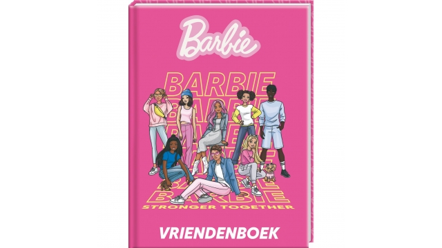 Barbie Vriendenboek Roze