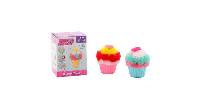 Fuzzy Fun Cupcake Maken Assorti