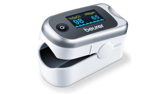 Beurer PO40 Pulse-Oximeter Saturatiemeter Wit