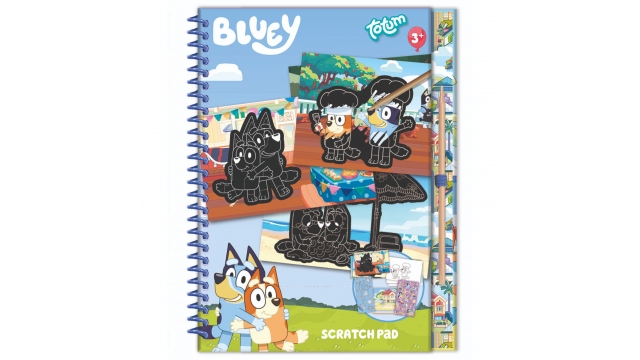 Totum Bluey Scratchboek