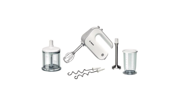 Bosch MFQ4080 Premium Handmixer Set Wit/Grijs