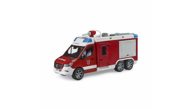 Bruder 02680 MB Sprinter Brandweerwagen + Licht en Geluid