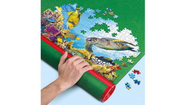 Clementoni Vilten Puzzel Mat 105x78 cm Groen