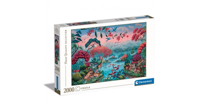 Clementoni High Quality Collection Puzzel Vredig Oerwoud 2000 Stukjes