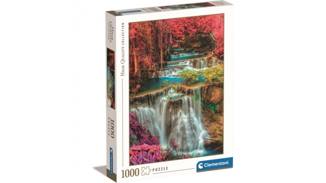 Clementoni High Quality Collection Puzzel Kleurrijke Watervallen 1000 Stukjes