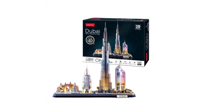 Cubic Fun 3D LED Puzzel Dubai 182 Stukjes