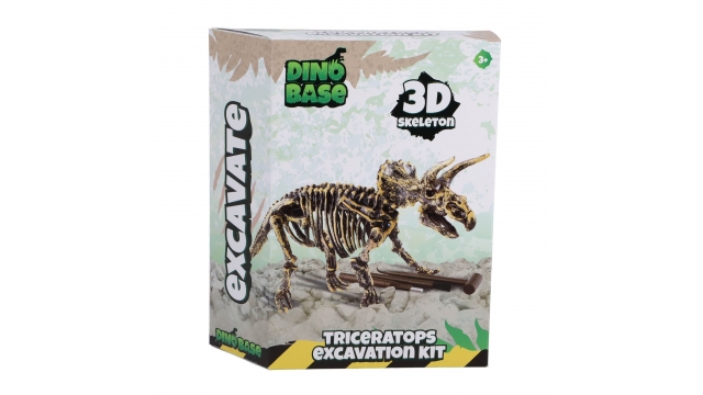 Dinobase Dino 3D Triceratops Skelet