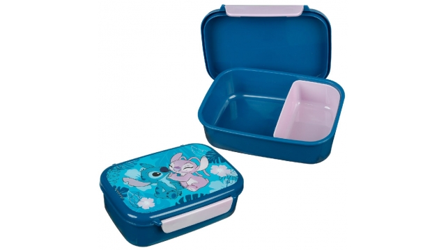 Disney Stitch Lunch Box Blauw/Lila