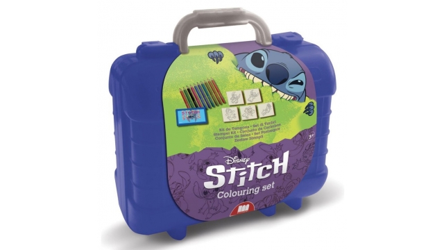 Disney Stitch Kleuren Stempel Kofferset