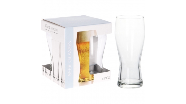 Bierglas 400ml Set 4 Stuks