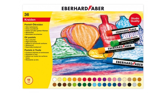 Eberhard Faber EF-522036 Oliepastelkrijt EFA 11mm Doos A 36 St