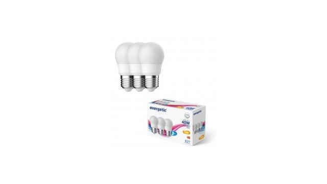 Energitc Kogel E27 5,6W Mat 3-pack