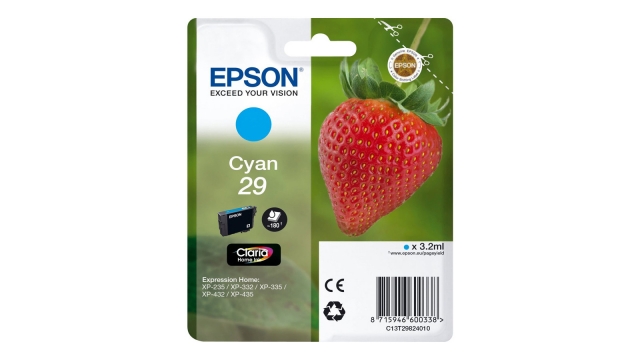 Epson T298240 Origineel Blauw 3,2ml