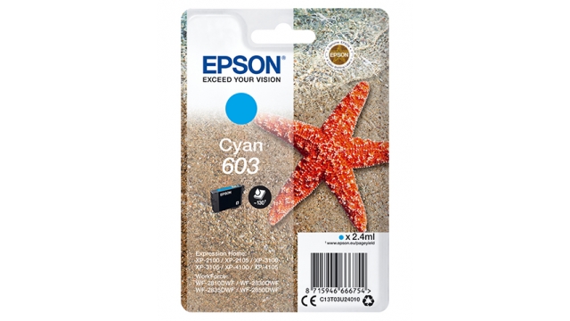 Epson T03u2 Origineel Bl 603 2.4ml