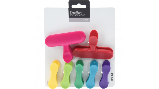 Excellent Houseware Vershoudclips 7 Stuks