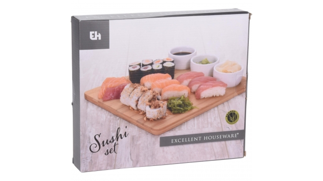 Excellent Houseware Sushiset 4-delig