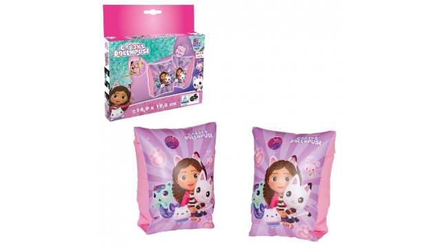 Gabby's Dollhouse Zwemmouwtjes 1-6 Jaar Roze/Paars