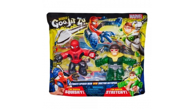 Goo Jit Zu Marvel Spiderman vs Octopus