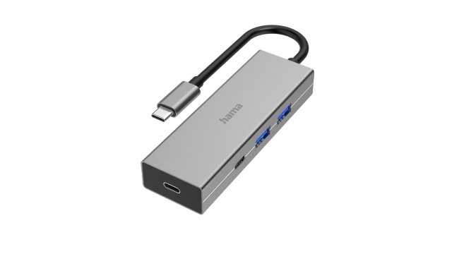 Hama USB-C-Hub 4-poorts 2x USB-A 2x USB-C USB 3.2 Gen1 5 Gbit/s