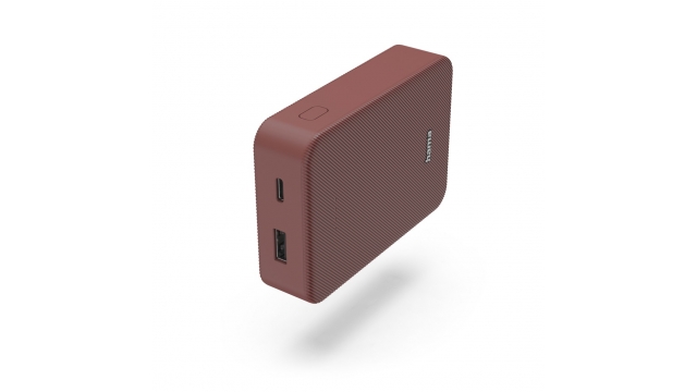 Hama Power Pack Colour 10 10000mAh 2 Uitgangen: USB-C USB-A Rood