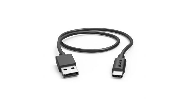 Hama Oplaadkabel USB A - USB C 50 cm Zwart