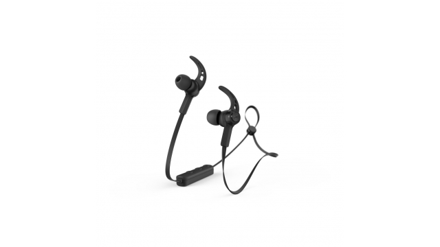 Hama Bluetooth®-koptelefoon Freedom Run II In-ear Microfoon Ear-hook Zwart