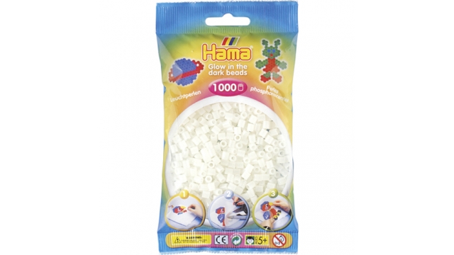 Hama Strijkkralen Glow In The Dark 1000 Stuks