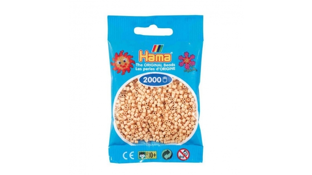 Hama Strijkkralen Mini 2000 Stuks Beige