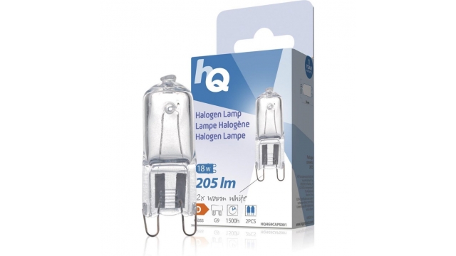 HQ Halogeenlamp G9 18W 205LM Warm Wit 2 Stuks