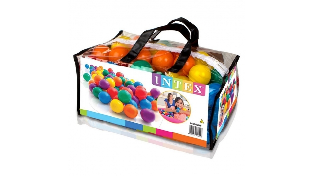 Intex 100 Ballen voor de Ballenbak 6,5cm