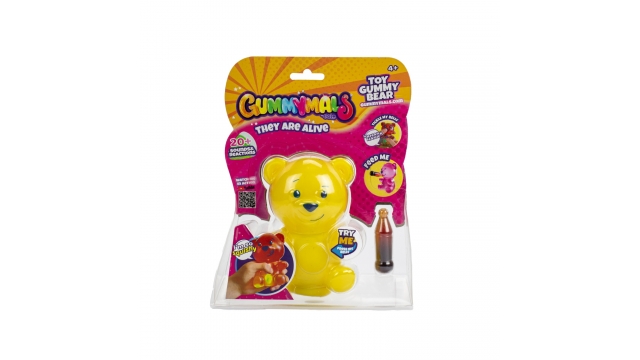 Jiggly Pets Gummymals Gummy Bear 12 cm + Licht en Geluid Geel