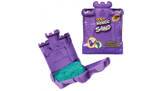 Kinetic Sand Zandkasteel Speelkoffertje Paars