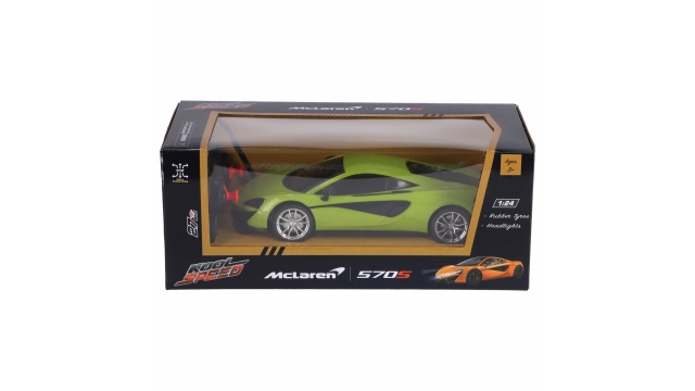 RC McLaren 570S 1:24 + Licht Neon Groen