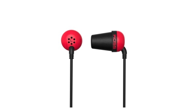 Koss Hoofdtelefoon In-ear The Plug Rood