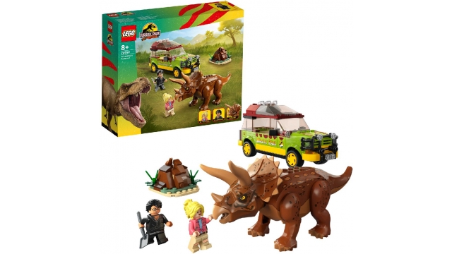 Lego Jurassic Park 76959 Triceraptops Onderzoek