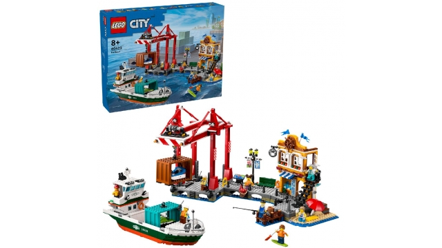 Lego 60422 City Haven Met Vrachtschip