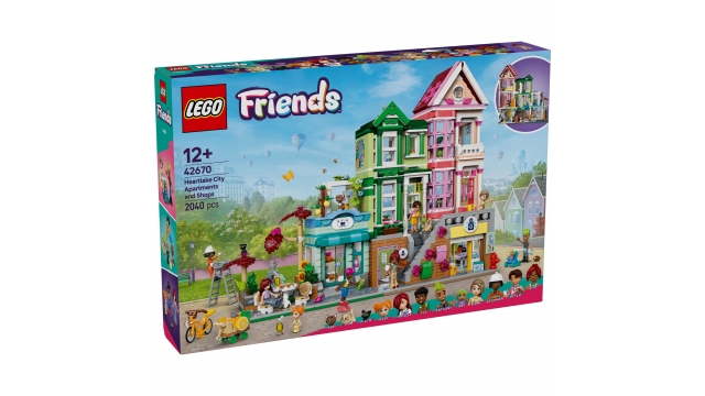 Lego Friends 42670 Heartlake City Appartementen en Winkels