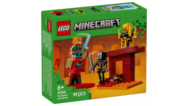 Lego Minecraft 21266 De Lavastrijd in de Nether