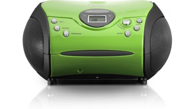 Lenco SCD-24 Boombox Groen/Zwart