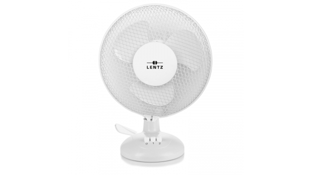 Lentz Tafelventilator 23 cm Wit