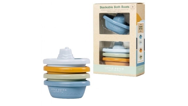 Little Dutch 4 Bad Bootjes Set Blauw