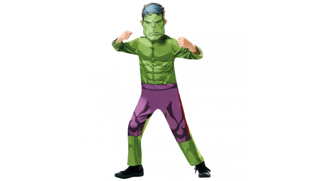 Marvel Avengers Hulk Kostuum 9-10 Jaar