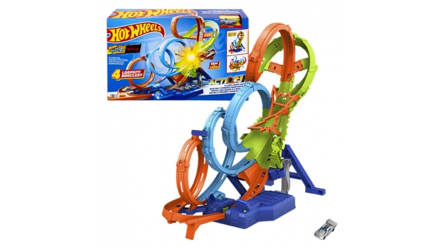 Hot Wheels Action Endless Loop Boosted Set