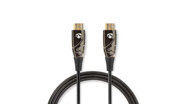 Nedis CVBG3400BK750 High Speed Hdmi™-kabel Met Ethernet Aoc Hdmi™-connector - Hdmi™-connector 75,0 M Zwart