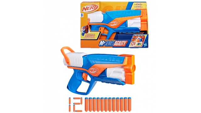 Nerf N Series Agility Blaster + 12 Darts