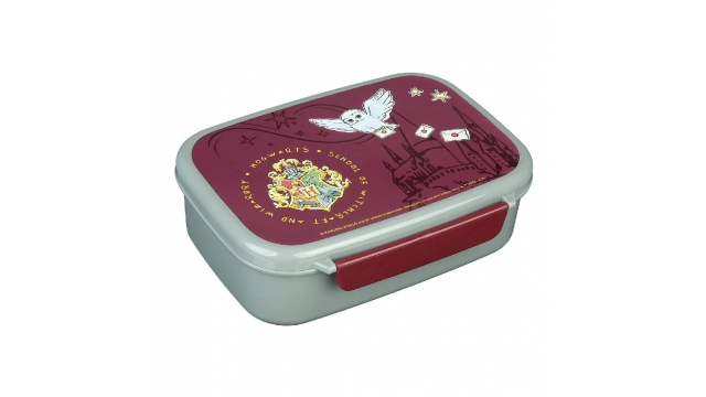 Harry Potter Lunchbox Rood/Grijs